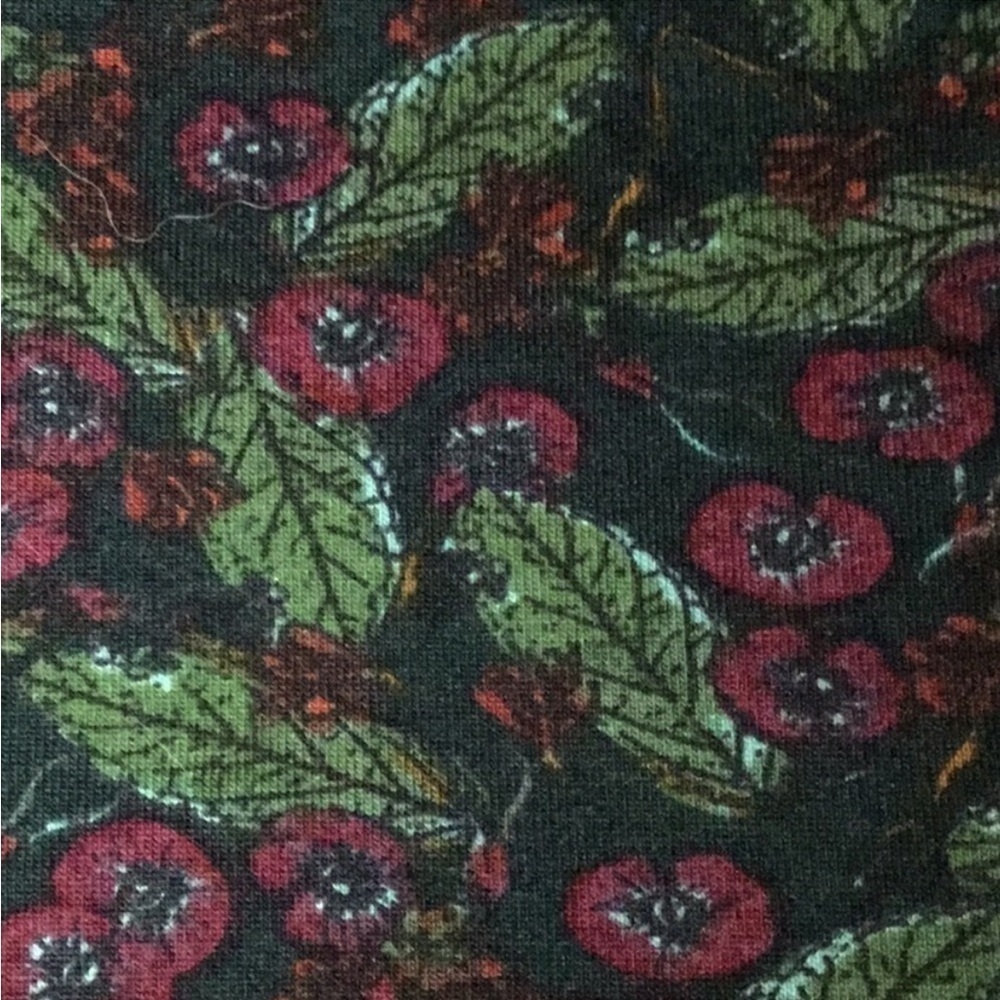 NEW!! Short Sleeve T-Shirt Julia Dress LuLaRoe size XXS Holly Berries - Picture 4 of 10